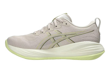 Asics Gel-Cumulus 27 D Mineral Beige/Huddle Yellow Womens #color_white